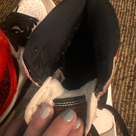 Air Jordan 1 Retro High OG Light Smoke Grey - Size 8.5 - 555088-126 - Mens - Picture 7 of 7